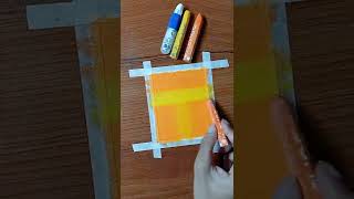 Sunset Scenery with Oil Pastel for beginners - Step by Step#shorts screenshot 2