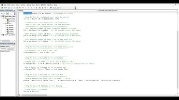 Supply Chain Analysis with VBA Automation 70 – Automate Cash to Cash Cycle Time KPI in Excel with VB