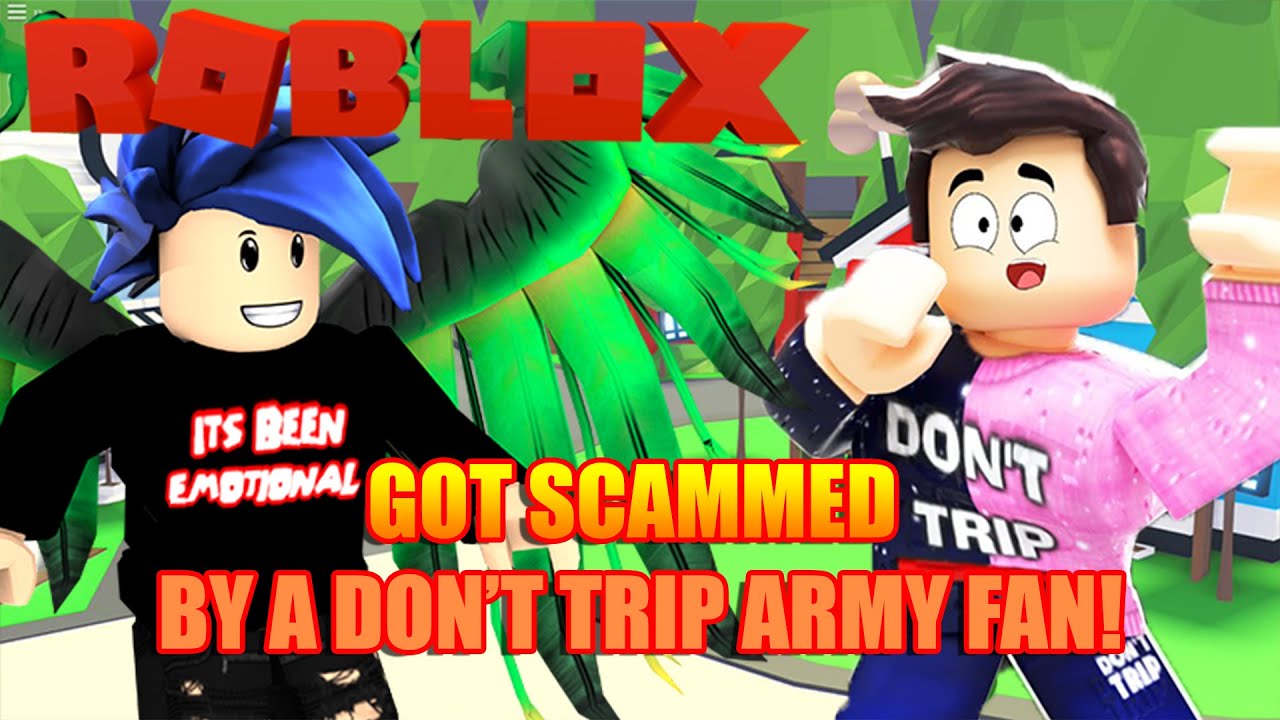 I Got Scammed By A Jeremy Don T Trip Army In Roblox Adopt Me Don T Trust Trade Youtube - roblox sad story inspired by snapcat101 and neonf roblox