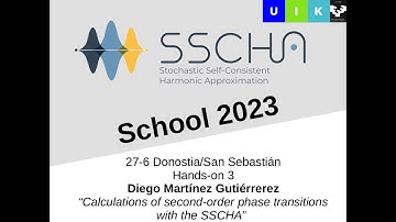 Hands-on-session3: Calculations of second-order phase transitions with the SSCHA