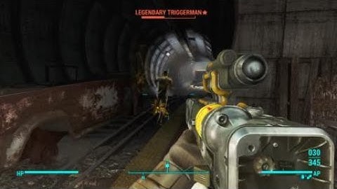 Fallout 4 Survival highlights : Cait vs Legendary Triggerman