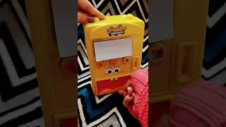 Pizza 🍕 from SpongeBob mini Vending Machine ASMR #shorts #asmr #shortvideo #pizza #spongebob #mini