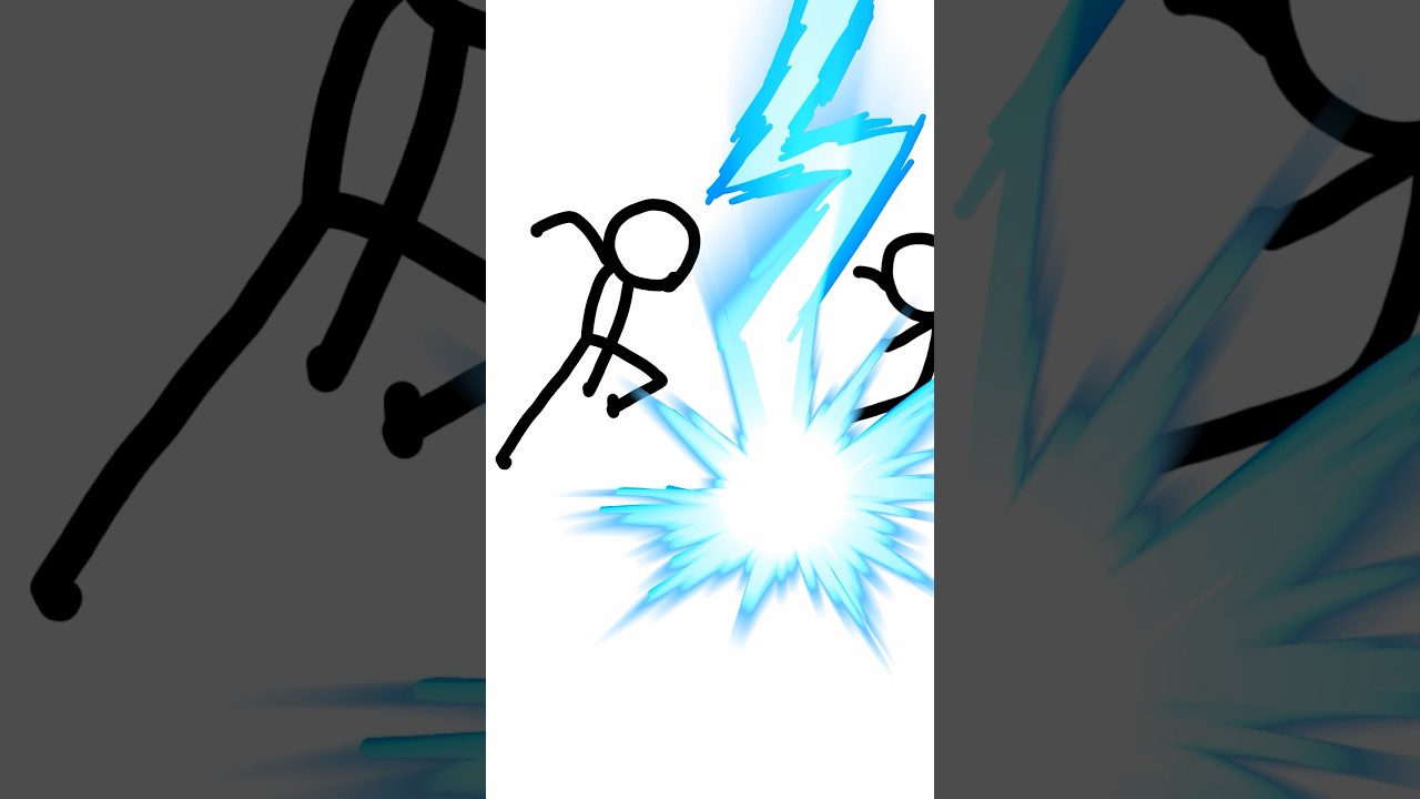 【色んなアニメーション】棒人間で色んなアニメーション #アニメーション #棒人間 #アニメ