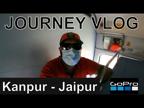 Kanpur Central - Jaipur Jn Journey Vlog | AC 2 Tier Indian Railways