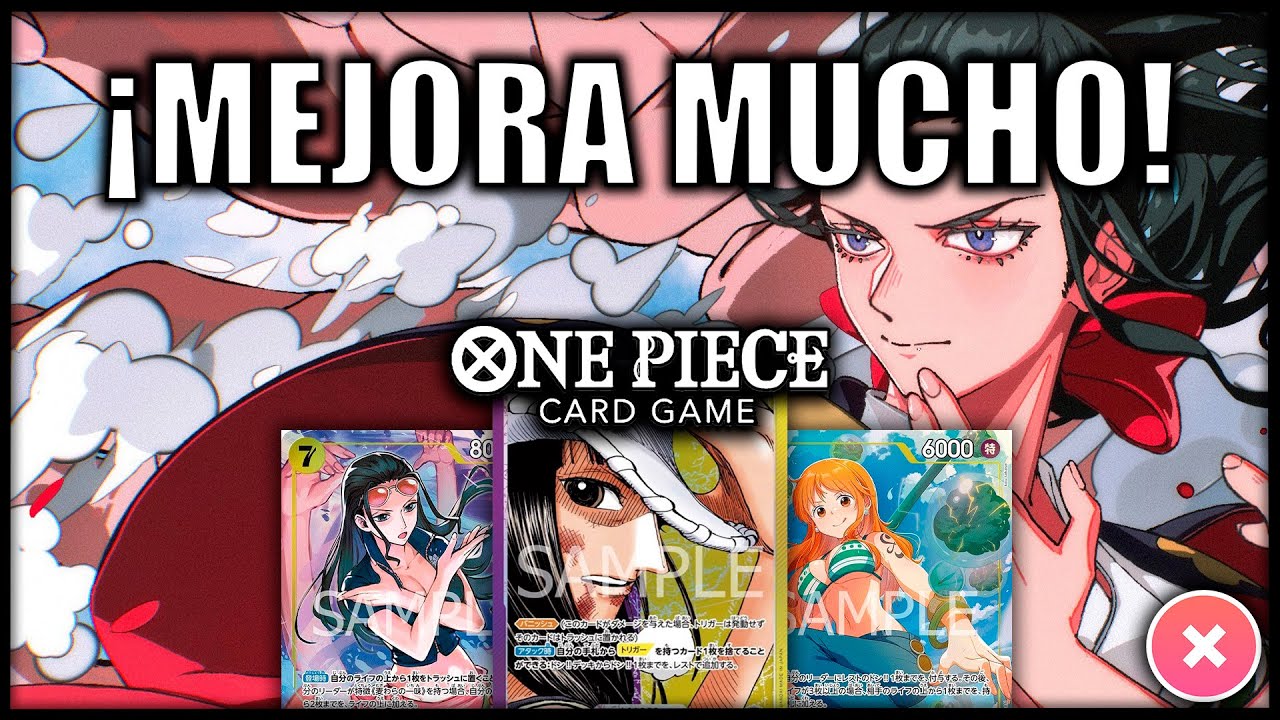 DECK PROFILE NICO ROBIN MORADA AMARILLA OP14 | ONE PIECE CARD GAME en Español