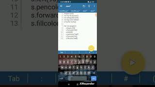 SQUARE - IN - SQUARE design using python's Turtle 🐢 🐢 code 👨‍💻.....