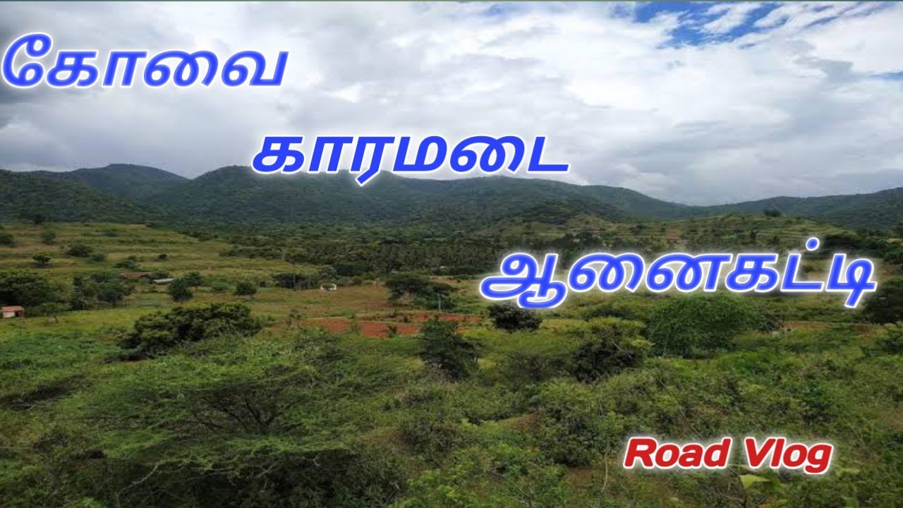 கோவை, காரமடை ,ஆனைகட்டி Coimbatore to Aanaikatti Road Vlog. Most Visit This Place.