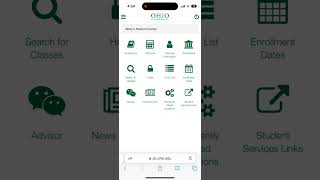 Updating a SEVIS US address in the My Ohio Student Center