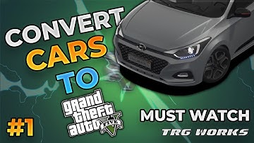 Convert 3D Models To GTA 5 Part 1 [Blender Workflow Hindi] TRG WORKS