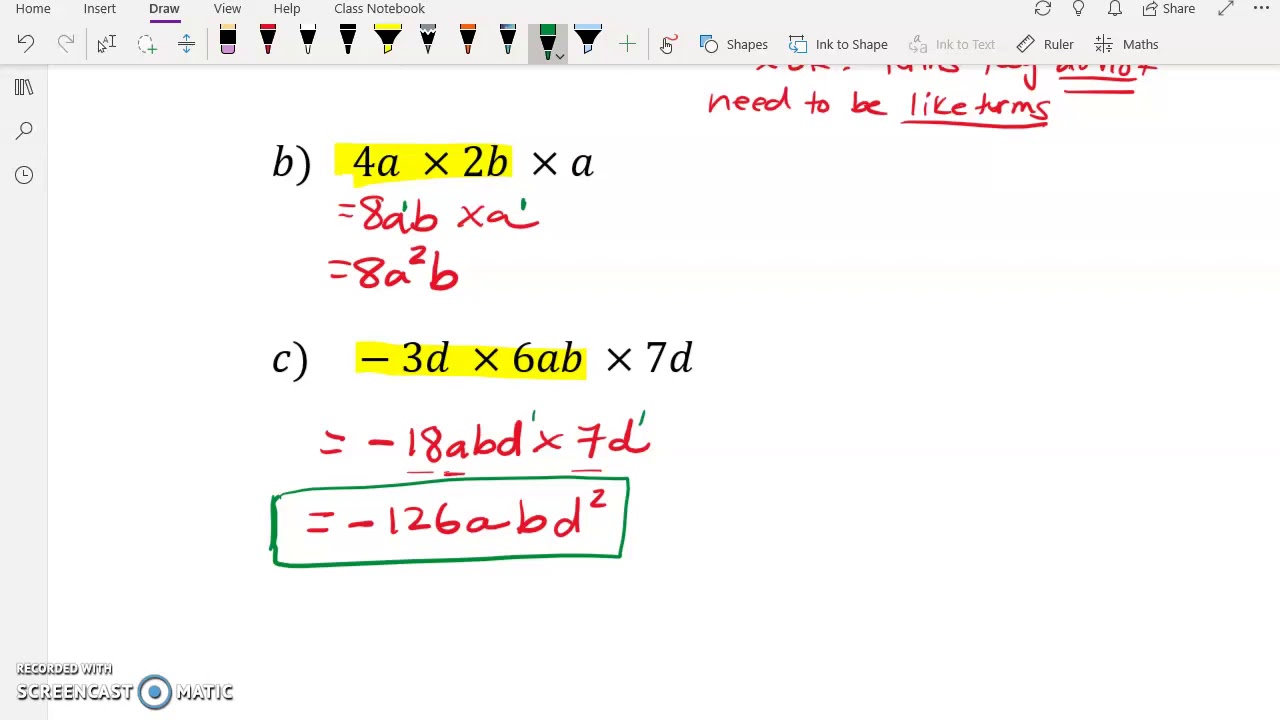 Algebra Part 2 - YouTube