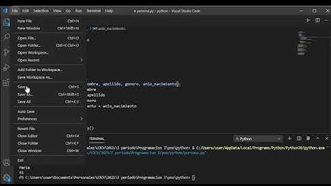 3 - Constructores en Python