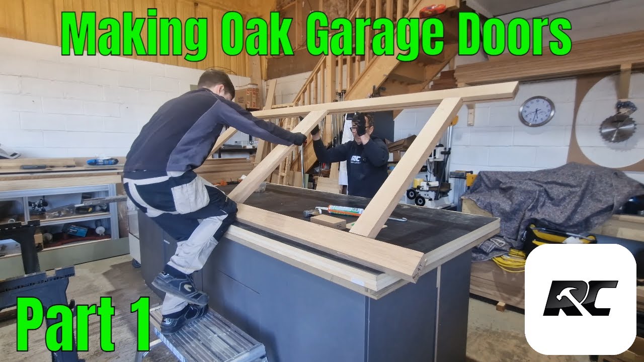 Making Oak Garage doors Part 1