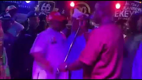 Osun new elected governor Ademola Adeleke mock the past governor as k1 forced him to do so 😂😂