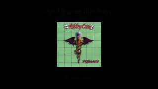 Miniatura de vídeo de "Mötley Crüe - Don't Go Away Mad (Just Go Away) - 10 - Lyrics / Subtitulos en español (Nwobhm)"