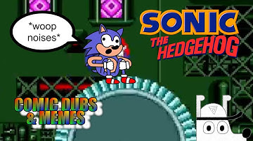 Sonic 1 - Scrap Brain Zone Act 2 (Sonic Comic Dub & Meme Gameplay)