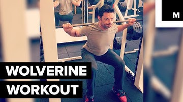 Watch Hugh Jackman Transform into Wolverine in the Gym