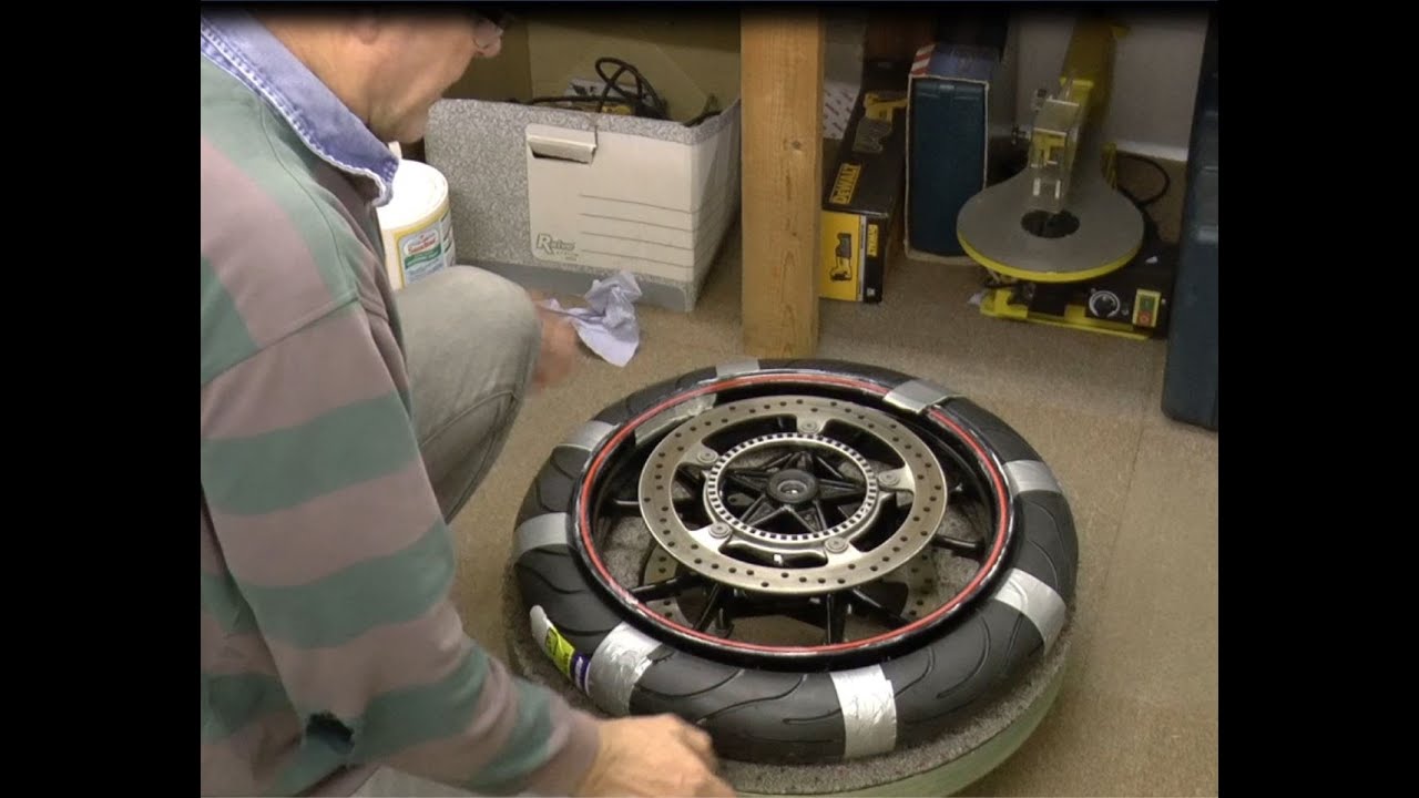 Change & Balance Your Own Motorcycle Tyres YouTube