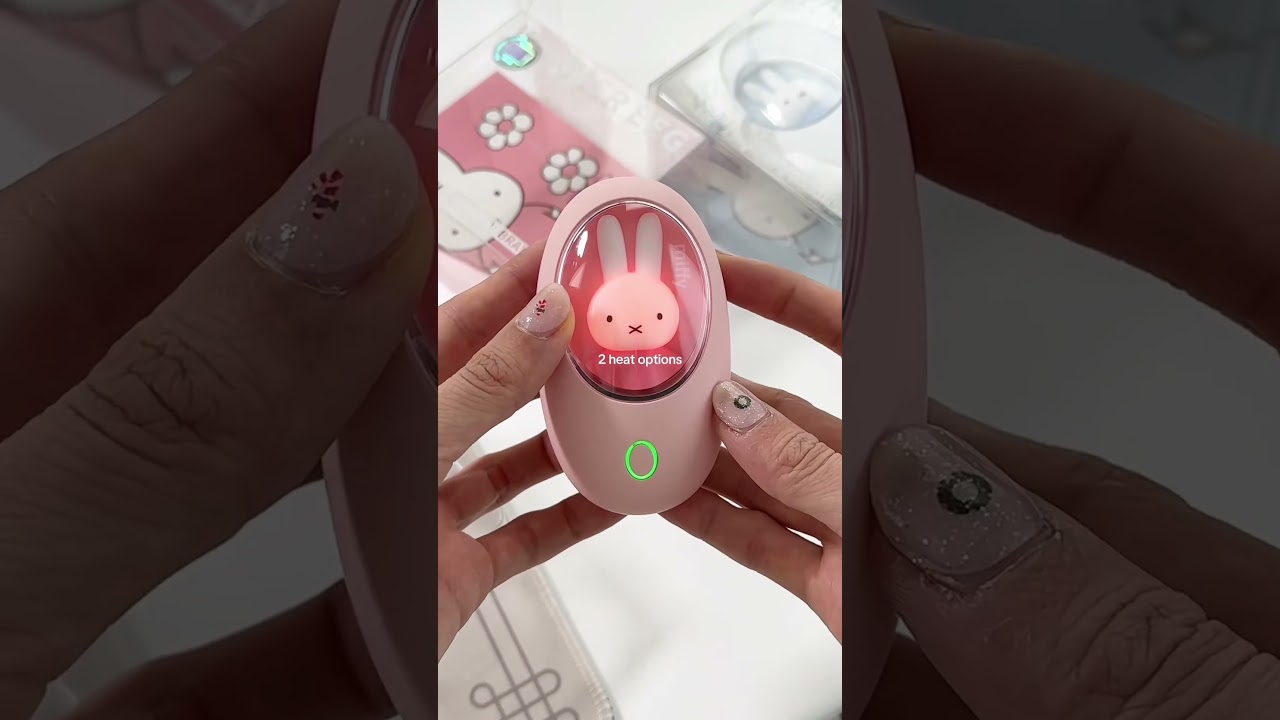 Cute Miffy electric hand warmers for cozy winters! 