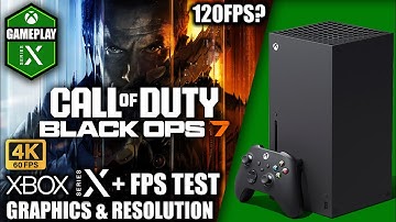 Call of Duty Black Ops 7 - Xbox Series X Gameplay + FPS Test