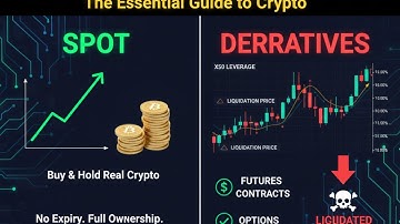 Spot vs  Derivatives The Essential Guide to Crypto Leverage, Futures, and Liquidation
