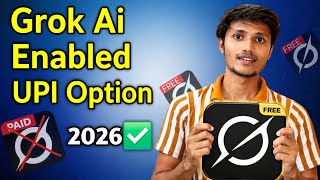 Grok Ai Enable UPI Option For Free Trail || How To use Ai grok Free Trial ( 100 % Working ) screenshot 1