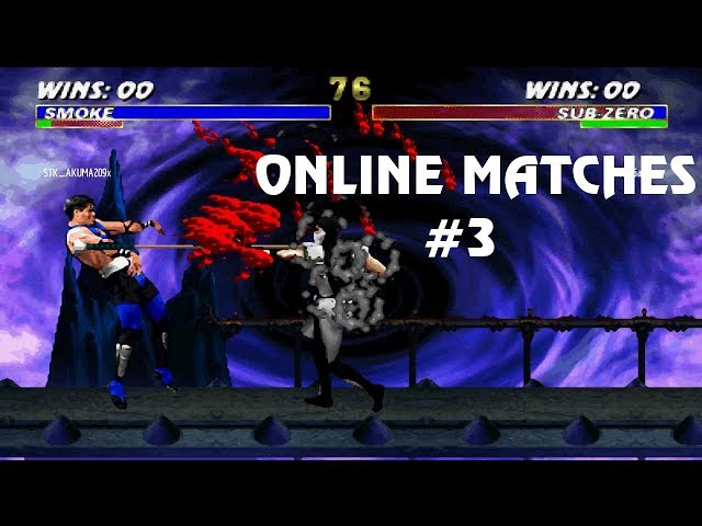 Highlight: Ultimate Mortal Kombat 3 - Online Matches vs CD