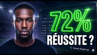 72% % DE RÉUSSITE ? 🤖 J'ai testé cette IA de Score Exact pendant 7 jours !