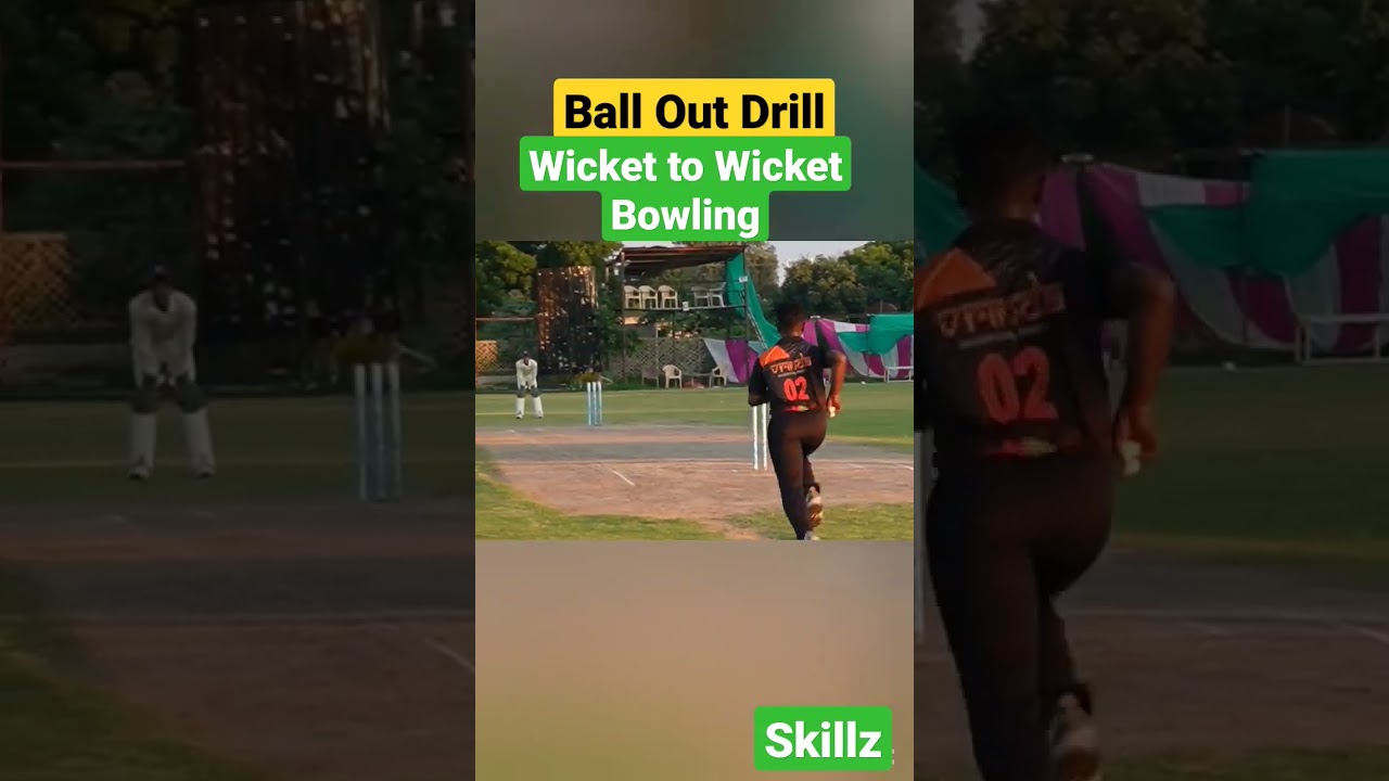 Good Line and Length of a Fast Bowler! Fast Bowling Practice! 