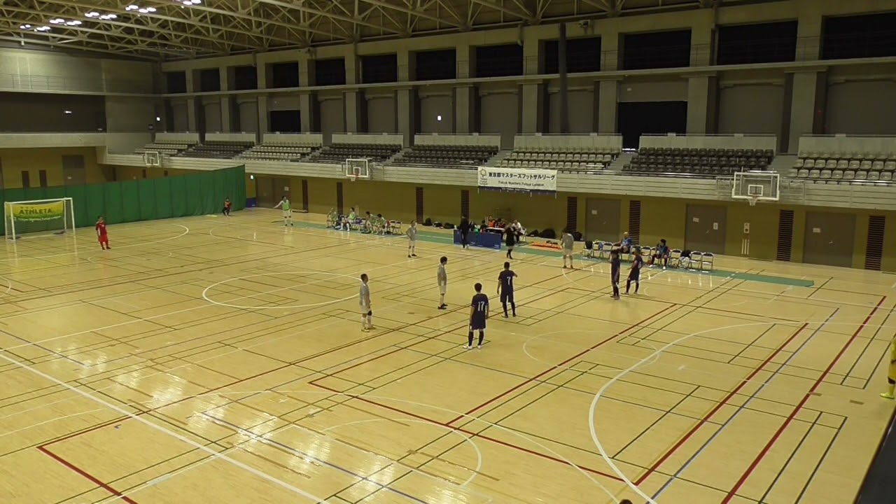 ＭＳ２　侍目黒Perito　対　Futsal Club BUBBLE O-40　前半