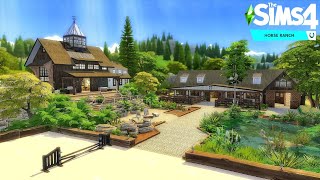 WINDENBURG HORSE RANCH | The Sims 4 | Speed Build | No CC