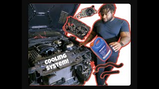 E36 LS7 SWAP PT.10 - COOLING SYSTEM! FBODY FANS   Z3M RADIATOR   CORVETTE WP = CHEAP EFFICIENCY