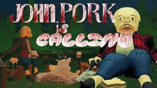 ROBLOX - John Pork Is Calling ALL ENDINGS
