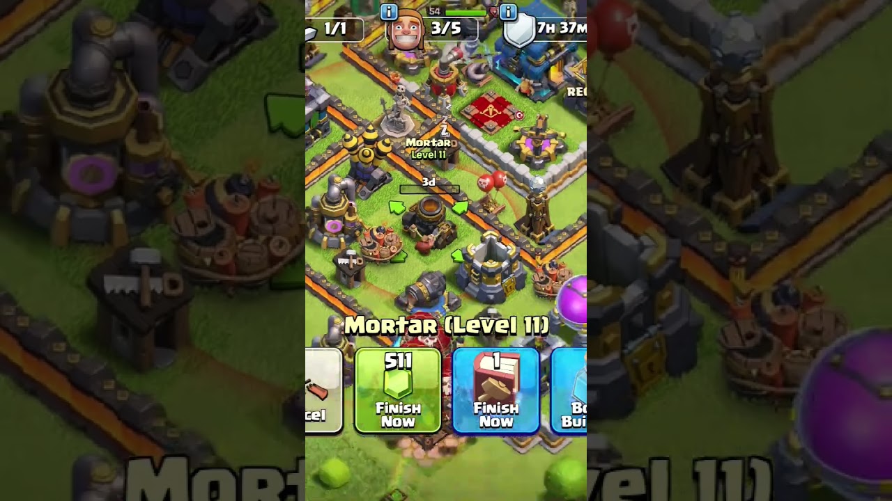 Mortar Going Lvl 12 Max 🔥TH-12 l 
