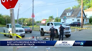 Des Moines police investigating car-versus-pedestrian crash