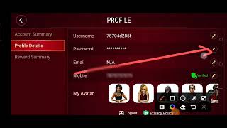 How to change Junglee Rummy password screenshot 5