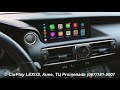 Обзор системы CarPlay для Lexus IS F-Sport Waze Google Maps подключение вейз к лексус