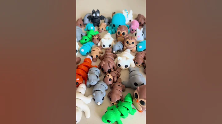 Flexi Animals on SALE for two more days! #shorts #3dprinting #christmasgifts #flexitoys #toys