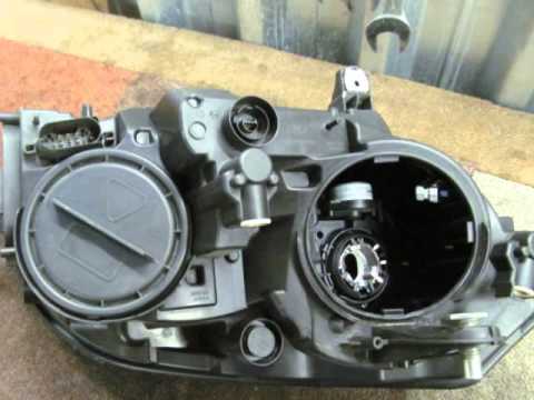 Снятие мотора MERCEDES GLK 220