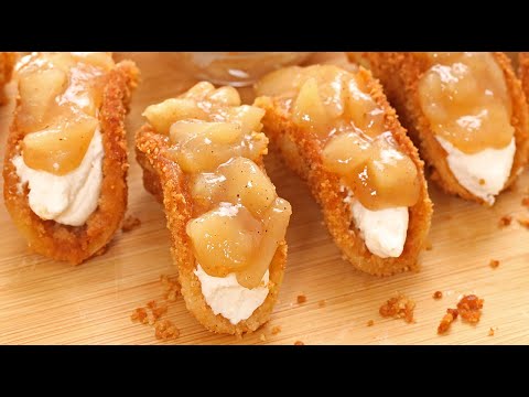 How to make Apple Pie Cheesecake Tacos