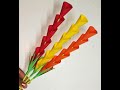 How to Make Paper Flowers | DIY | Paper Craft | Flower Making