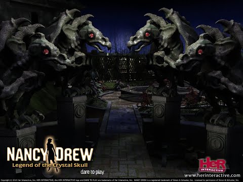 Прохождение Nancy Drew Legend of the Crystal Skull без комментариев часть 1