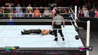 WWE 2K16: That's what happens when you try to cheat.