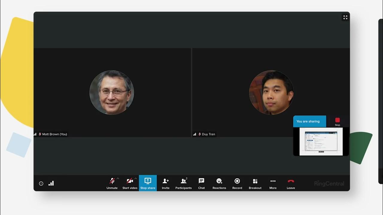 Remote Desktop Control in the RingCentral desktop app YouTube