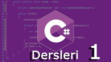 Visual Studio C# Dersleri 1 - Değişken Nedir? Nasıl Tanımlanır? C# Console Eğitimi