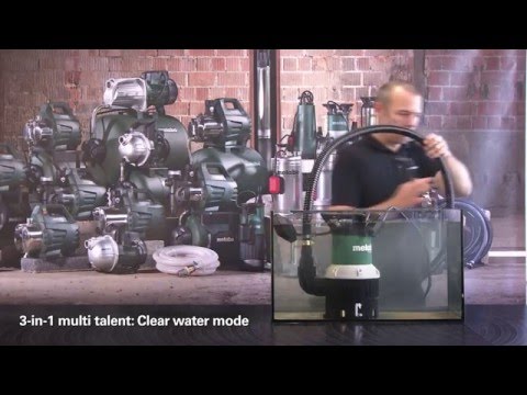 Metabo pump systems for drainage (English)