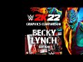 WWE 2K22 BECKY LYNCH GRAPHIC COMPARISON