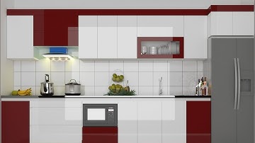 [ Học SketchUP ] Thực hành vẽ tủ bếp và xuất video tủ bếp sketchup.