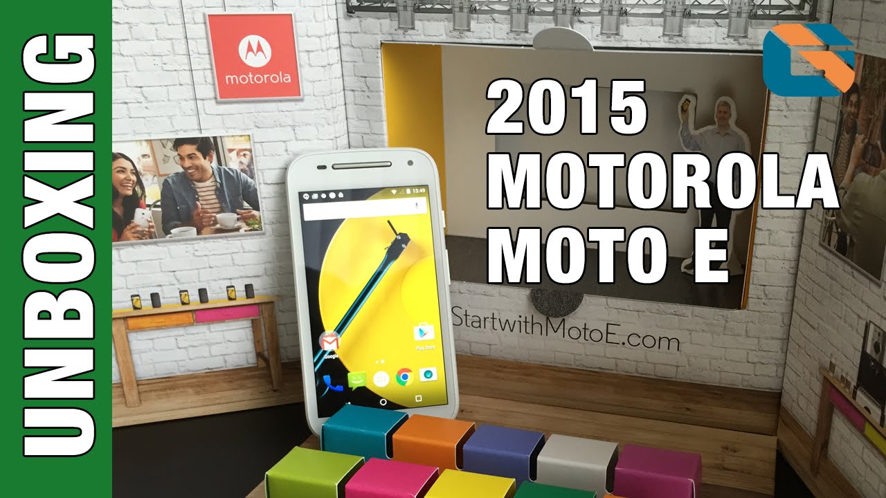 2015 Motorola Moto E 4G LTE 2nd Gen Special Unboxing & First Look 
