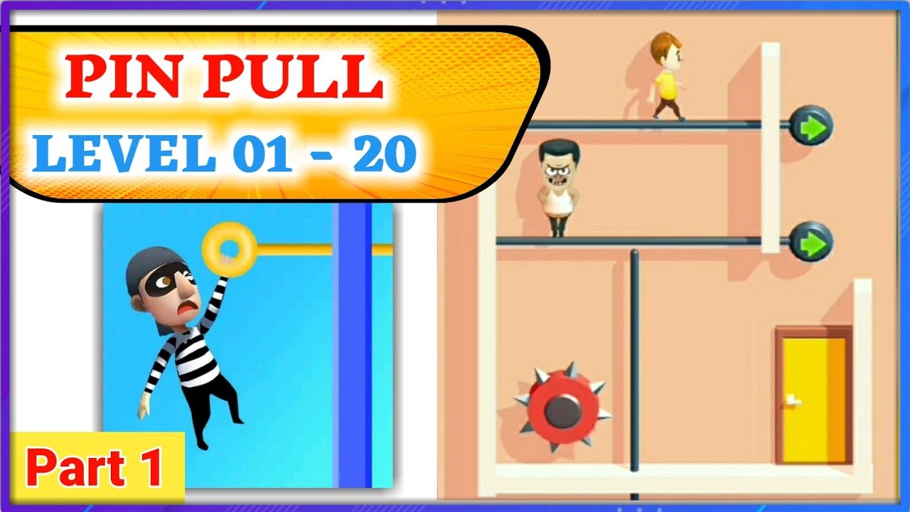 Pin Pull Gameplay Walkthrough All Levels 1 to 20 Part 1 (Android) YouTube
