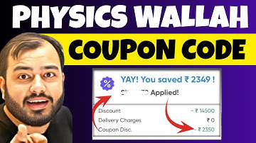 PW Coupon Code 2026 Batch 🔥 | Latest Physics Wallah Coupon Codes & PW Discount Offers 2026